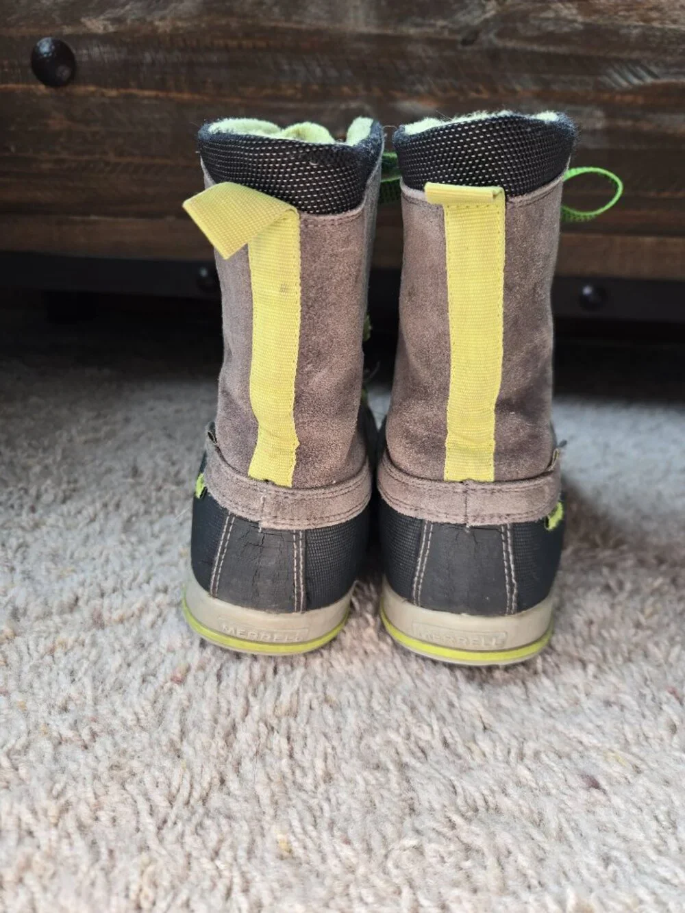 Merrell Kids Snow Bank Waterproof Winter Boots Big Kids/Youth US Size 4